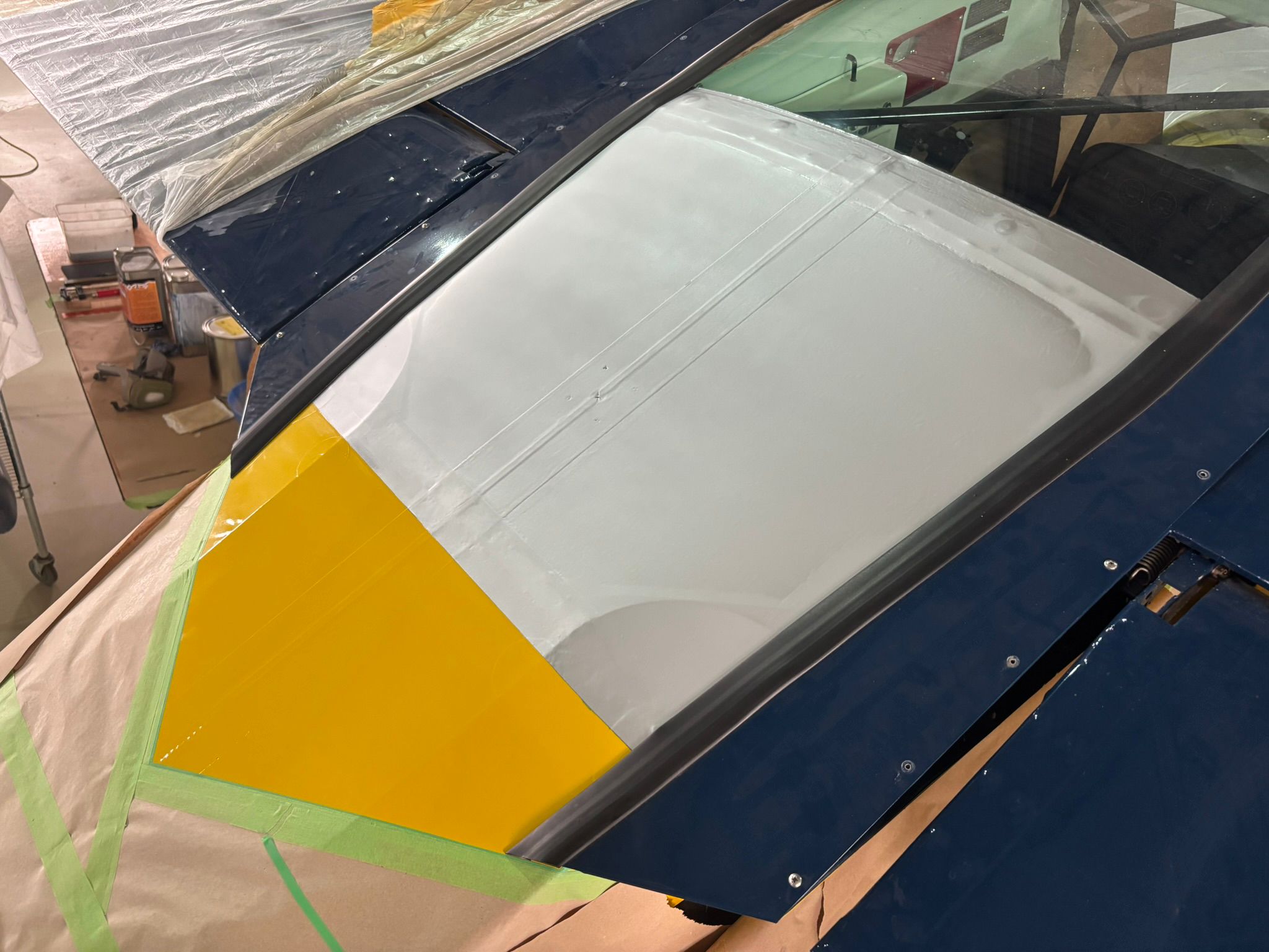 Aircraft fabric covering and repair